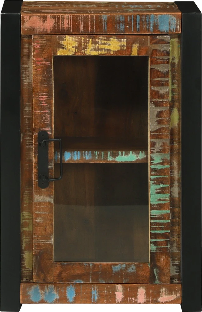Vonios spintelė Ruda 40 x 30 x 60 cm Kietas atkurtas medis