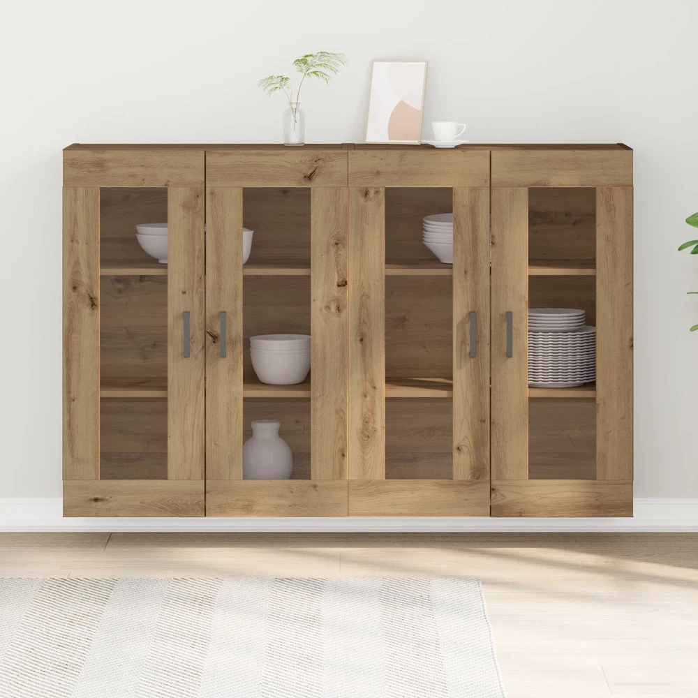 Sieniniai baldai 2 vnt. Amatininkų ąžuolas 69,5 x 34 x 90 cm