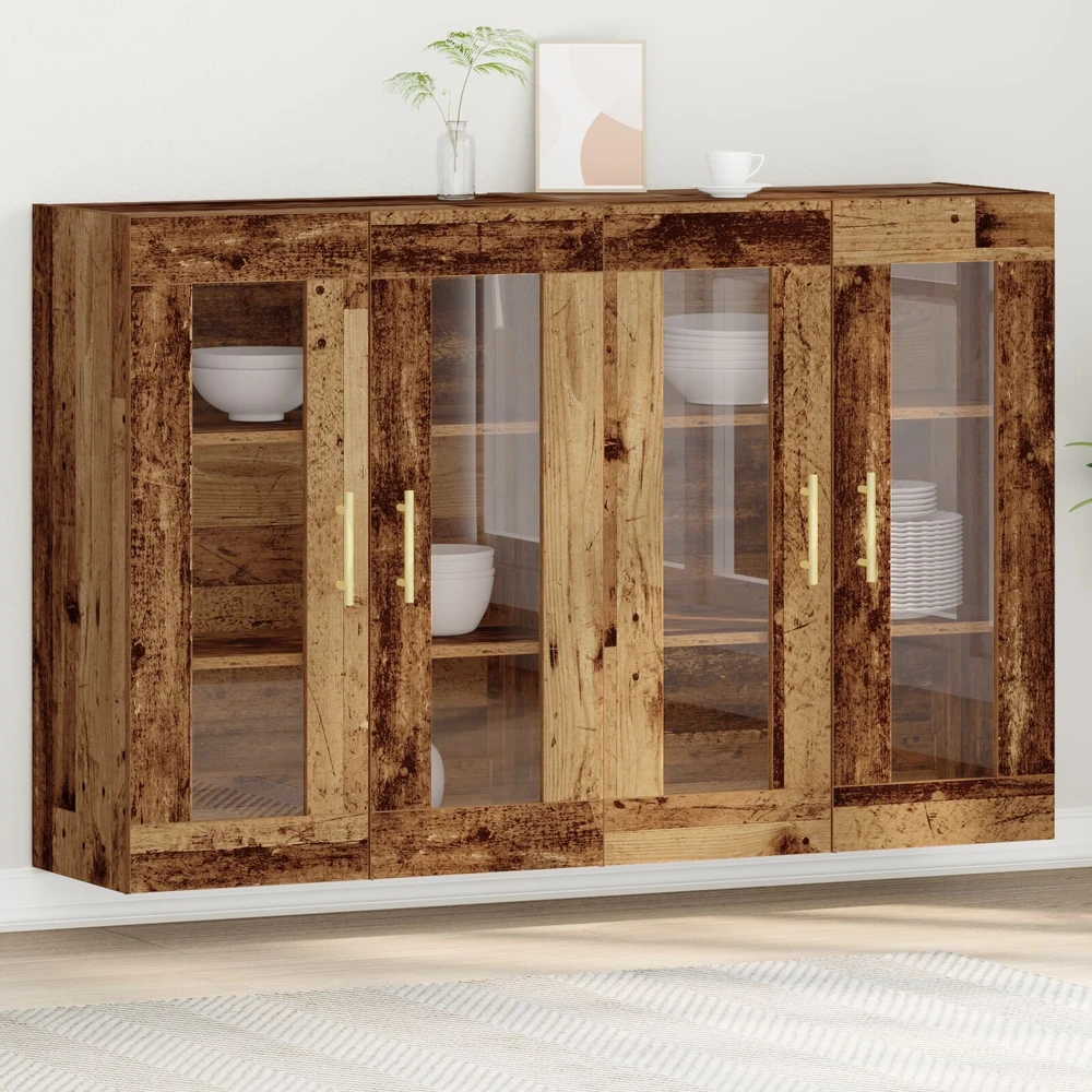 Sieniniai baldai 2 vnt. Senovinis medis 69,5 x 34 x 90 cm