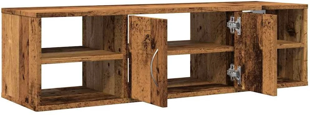 Sieninė spintelė, medienos, 101x30x29cm, apdirbta mediena