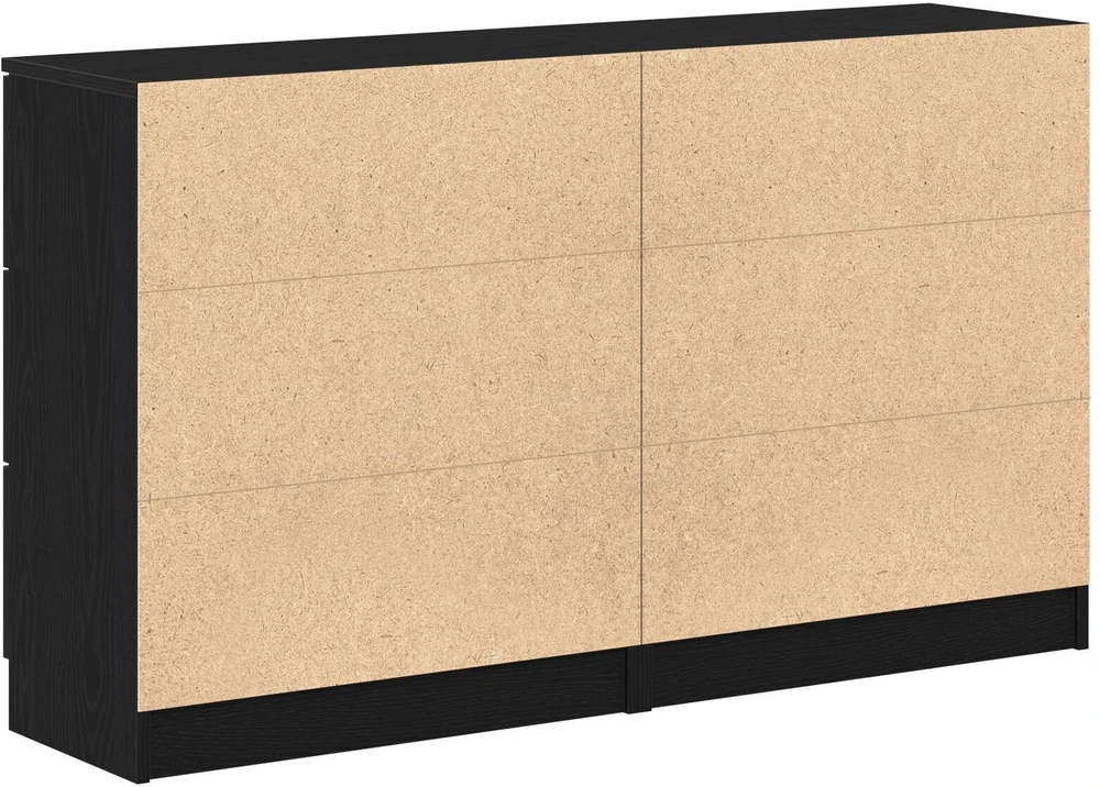 Kabalas Juodas ąžuolas 120 x 30 x 70 cm Apdirbta mediena