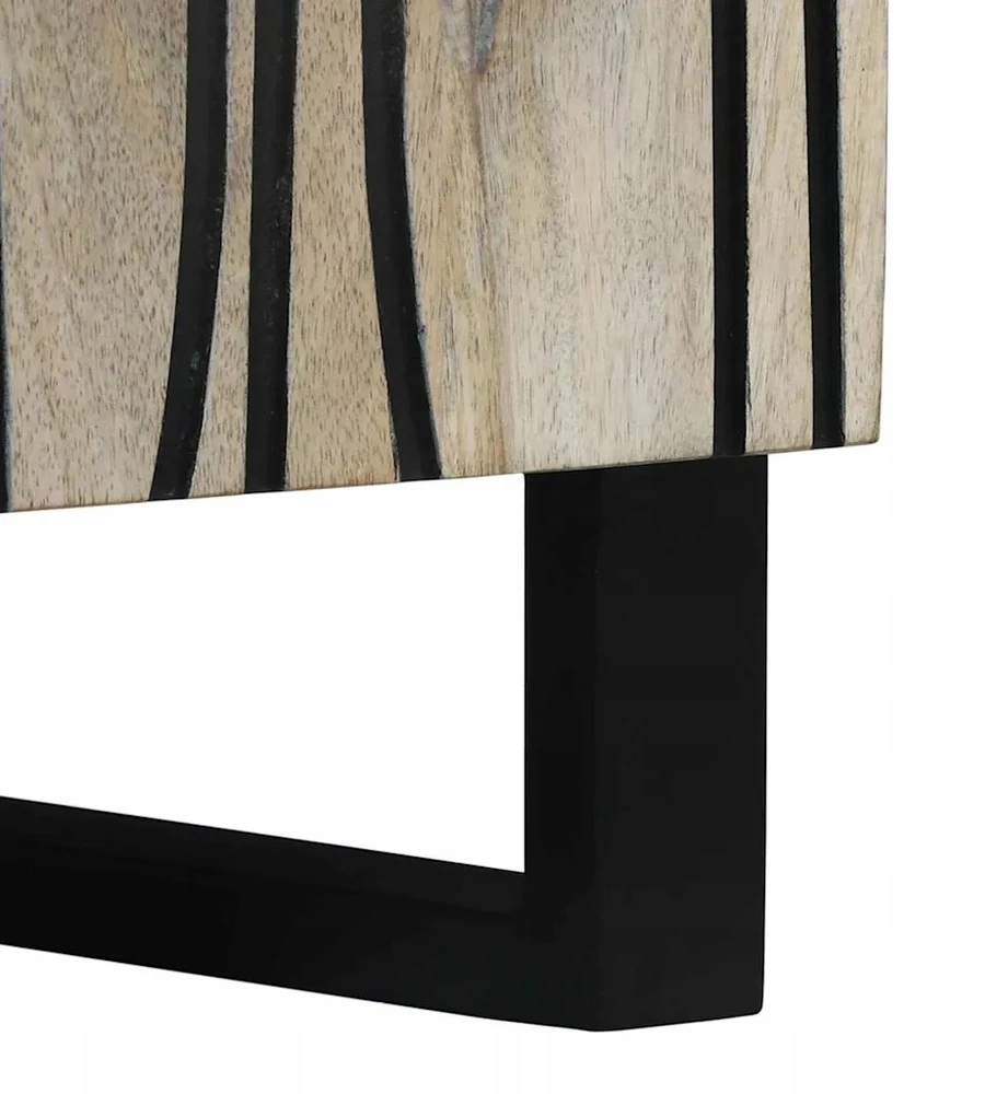Kabalas Balta 60 x 33,5 x 75 cm Kietas mango medis