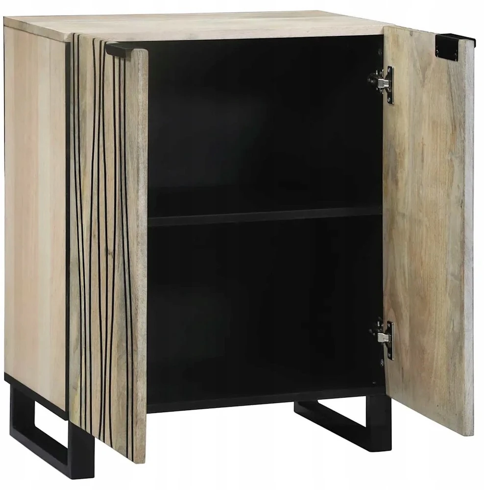 Kabalas Balta 60 x 33,5 x 75 cm Kietas mango medis
