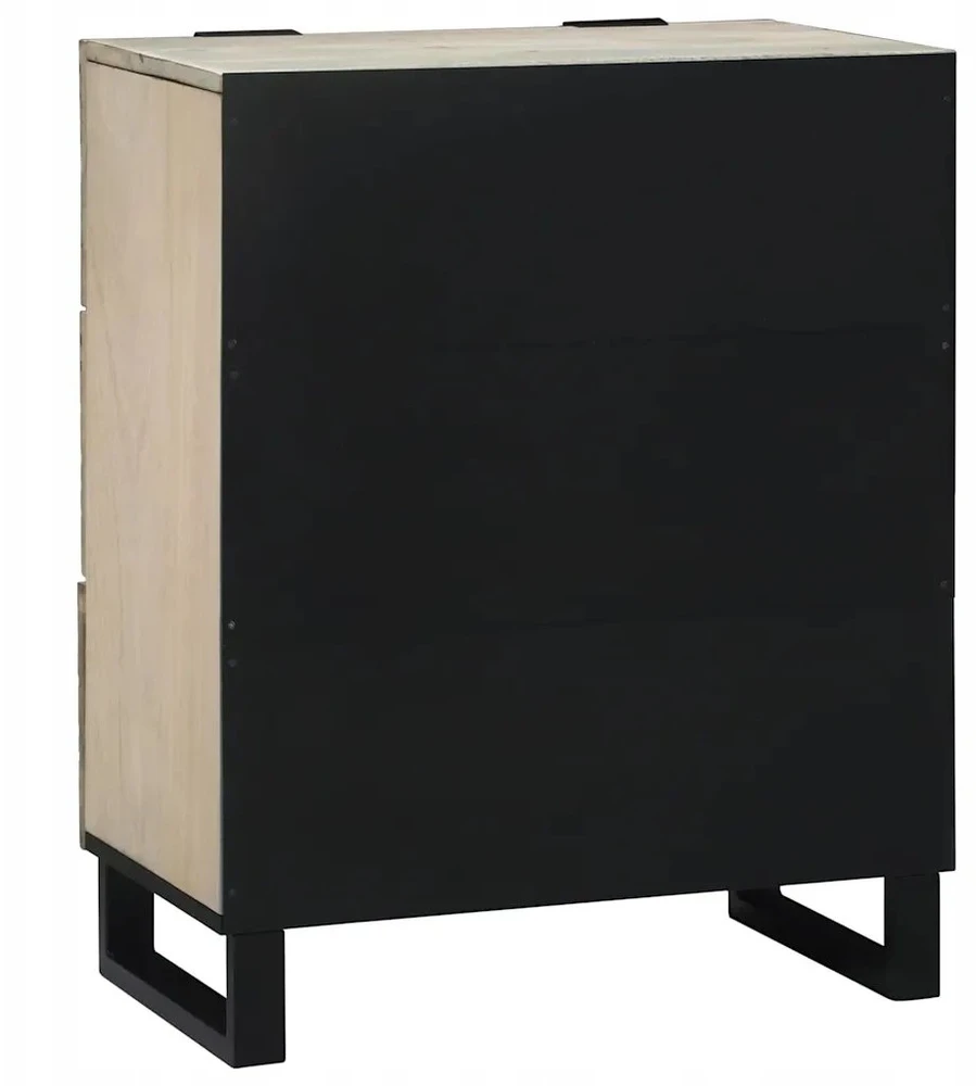 Kabalas Balta 60 x 33.5 x 75 cm Mango medienos masyvas