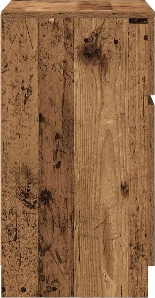 Naktinės spintelės, 2vnt., medienos, 39x35x65 cm, mediena