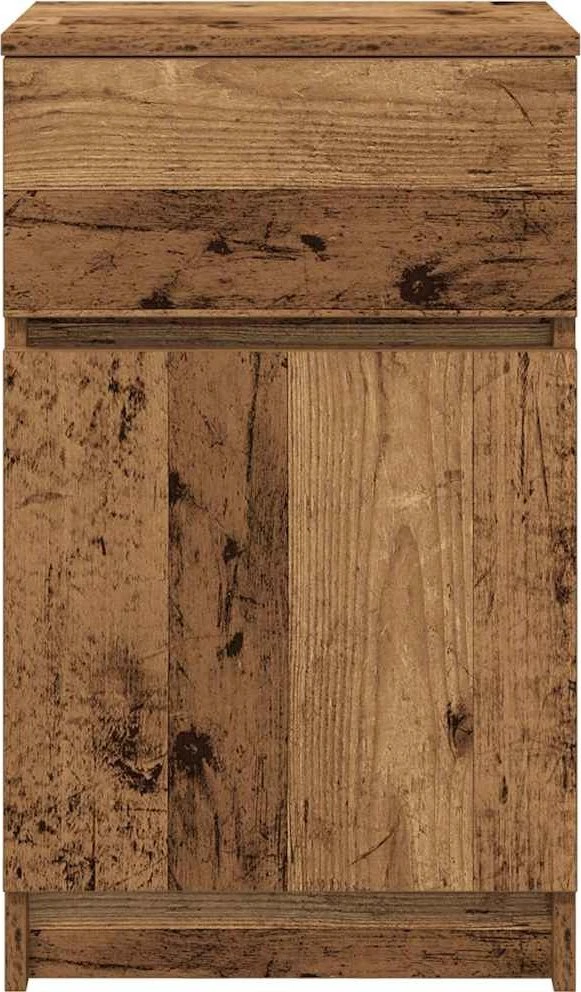 Naktinės spintelės, 2vnt., medienos, 39x35x65 cm, mediena