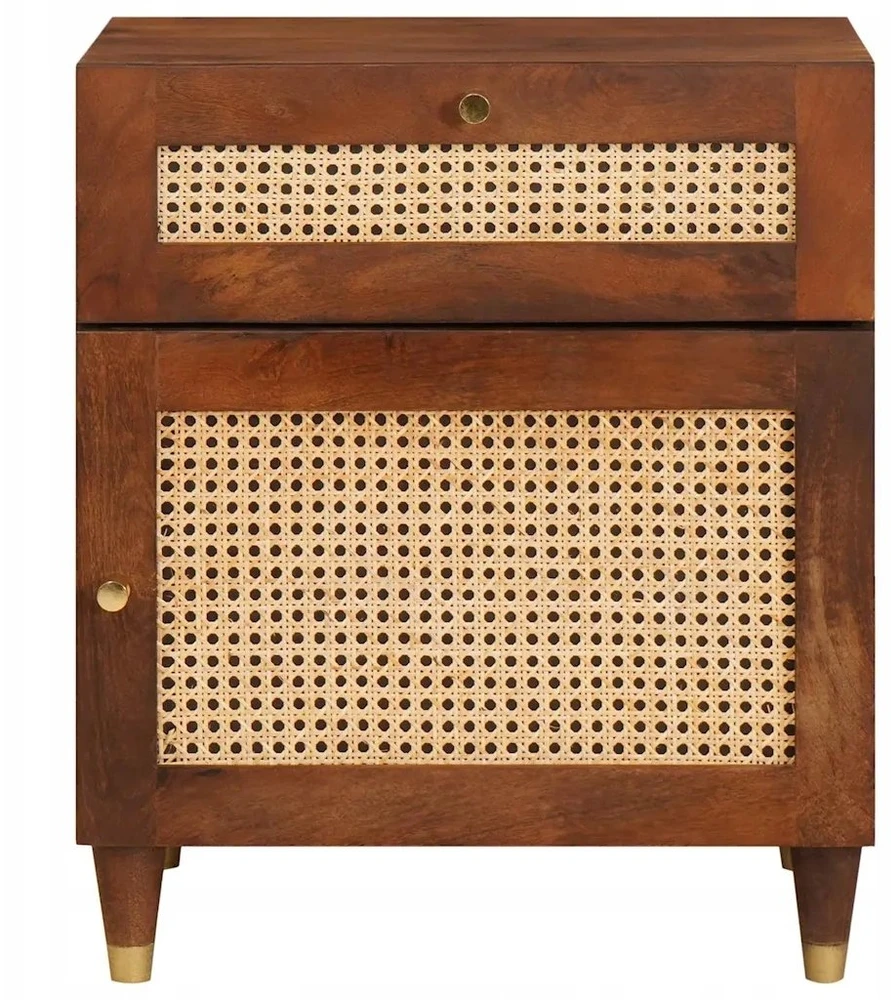 Naktiniai staliukai 50 x 33 x 60 cm Kietas mango medis