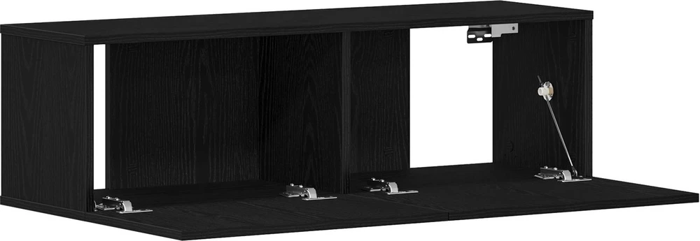 TV staliukas Televizoriaus spintelė 100 x 30 x 30 cm Juodas ąžuolas
