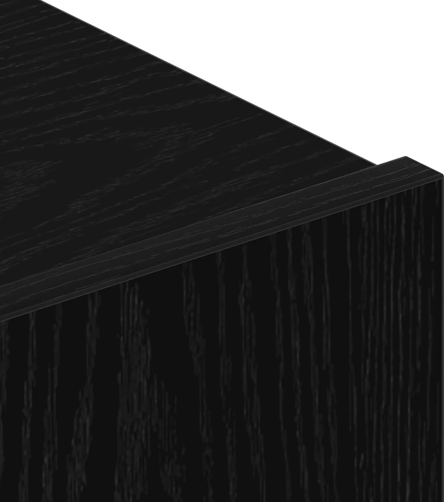 TV staliukas Televizoriaus spintelė 100 x 30 x 30 cm Juodas ąžuolas