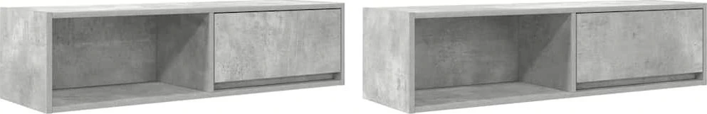 TV staliukas Televizoriaus spintelės, 2vnt., 100x31x25,5 cm, mediena