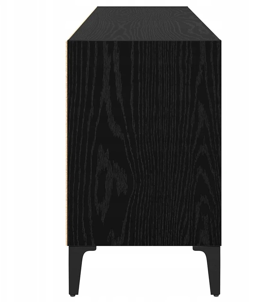 TV staliukas TV spintelių komplektas Juodas 103,5 x 30 x 50 cm