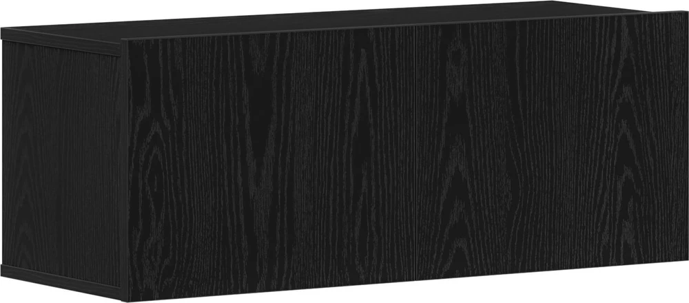 TV staliukas Televizoriaus spintelė 80 x 30 x 30 cm Juodas ąžuolas