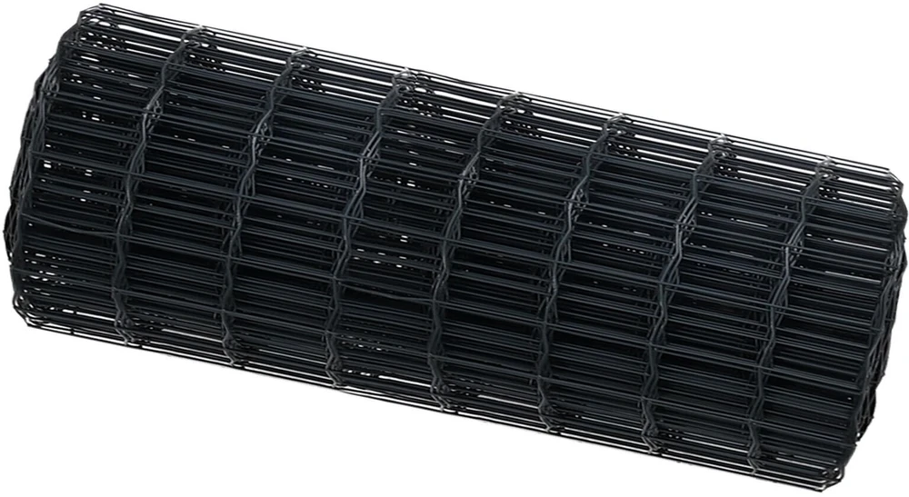 Euro tvora 0,6 x 25 m PVC padengta geležis Pilka