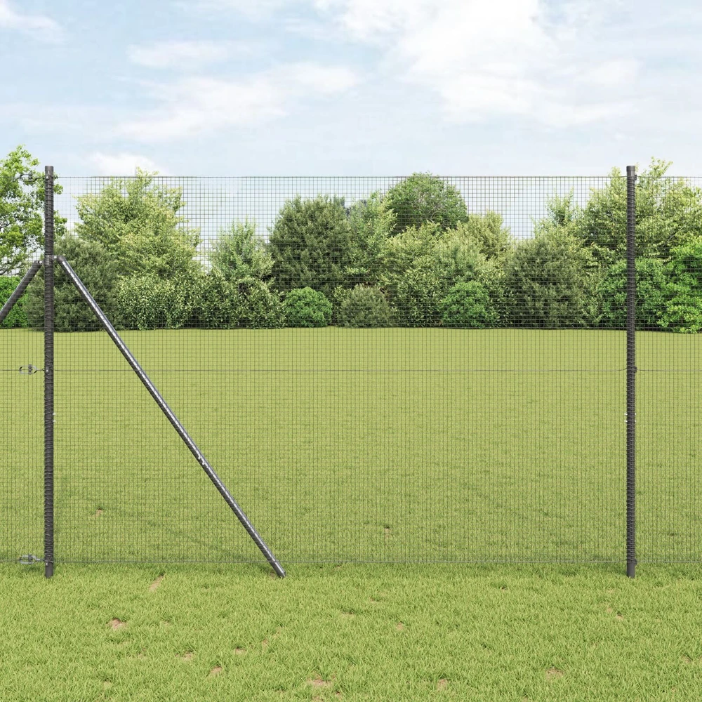 Suvirinto vielos tvoros 5000 x 150 cm Pilka