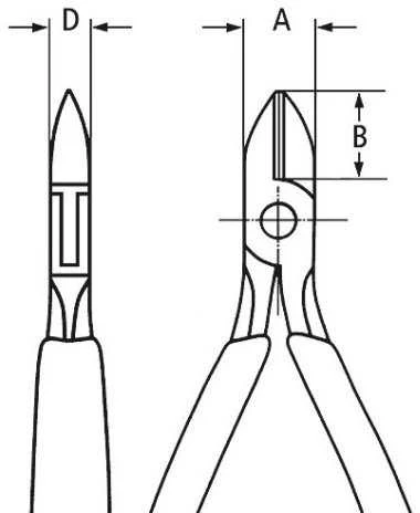 Kirpimo replės KNIPEX 7702130