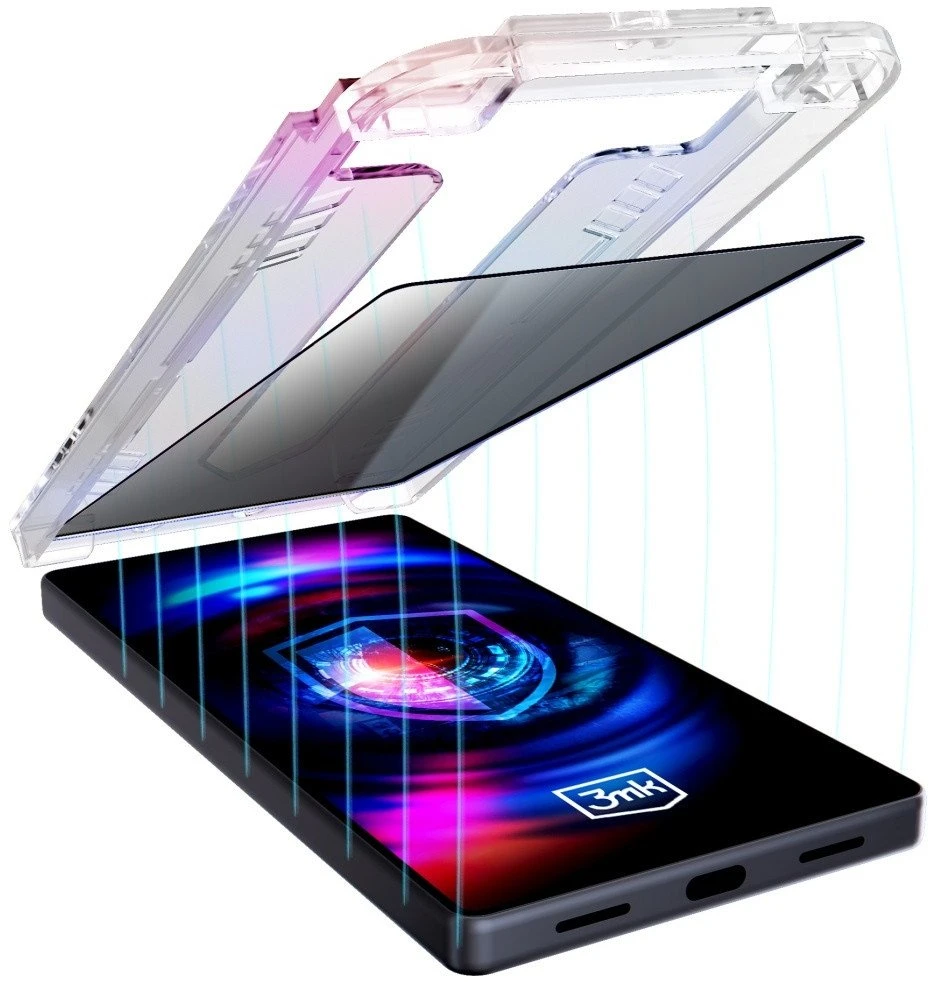 Nezatříděno 3MK HardGlass Max privatumo stiklas su aplikatoriumi, skirtas „Samsung Galaxy S24+/S25+“