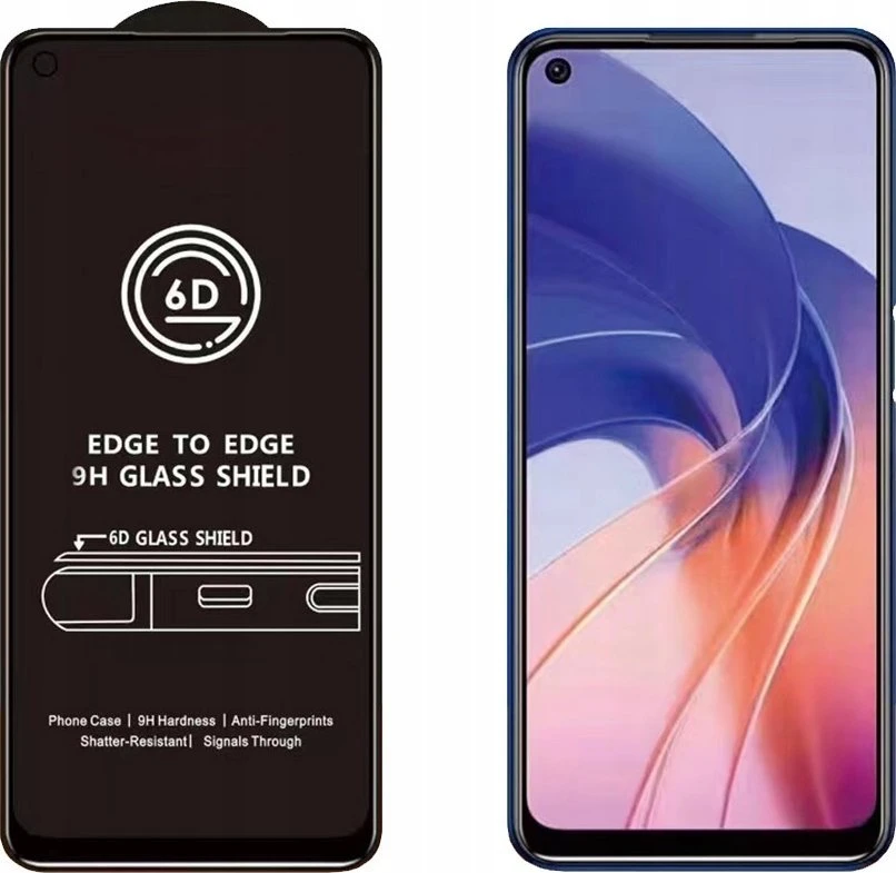 Reach LCD apsauginis stikliukas 6D Samsung G556 Xcover7 juodas