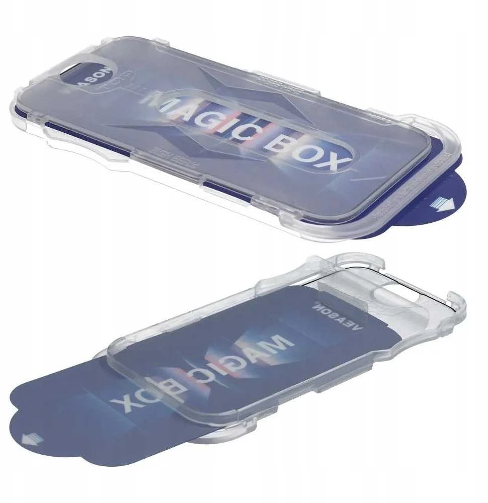 6D Veason Pro Easy-Install Glass + Applicator - for Iphone XR / 11 juodas