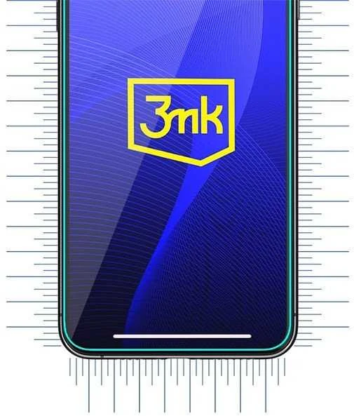 3MK „FlexibleGlass“ hibridinis stiklo sijonas „Apple“ ir „iPhone 15 Pro“ telefonams