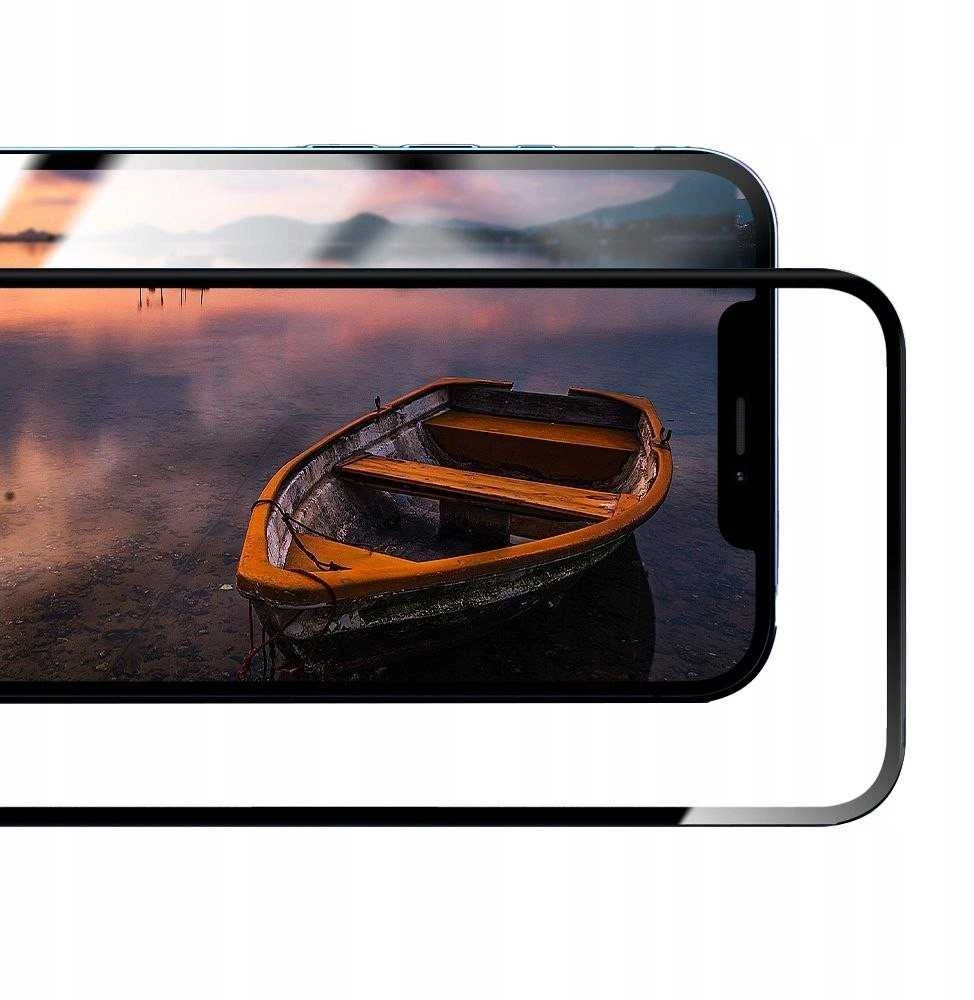 Hibridinis stiklas iPhone 16 PLUS Forcell Flexible 5D juodas
