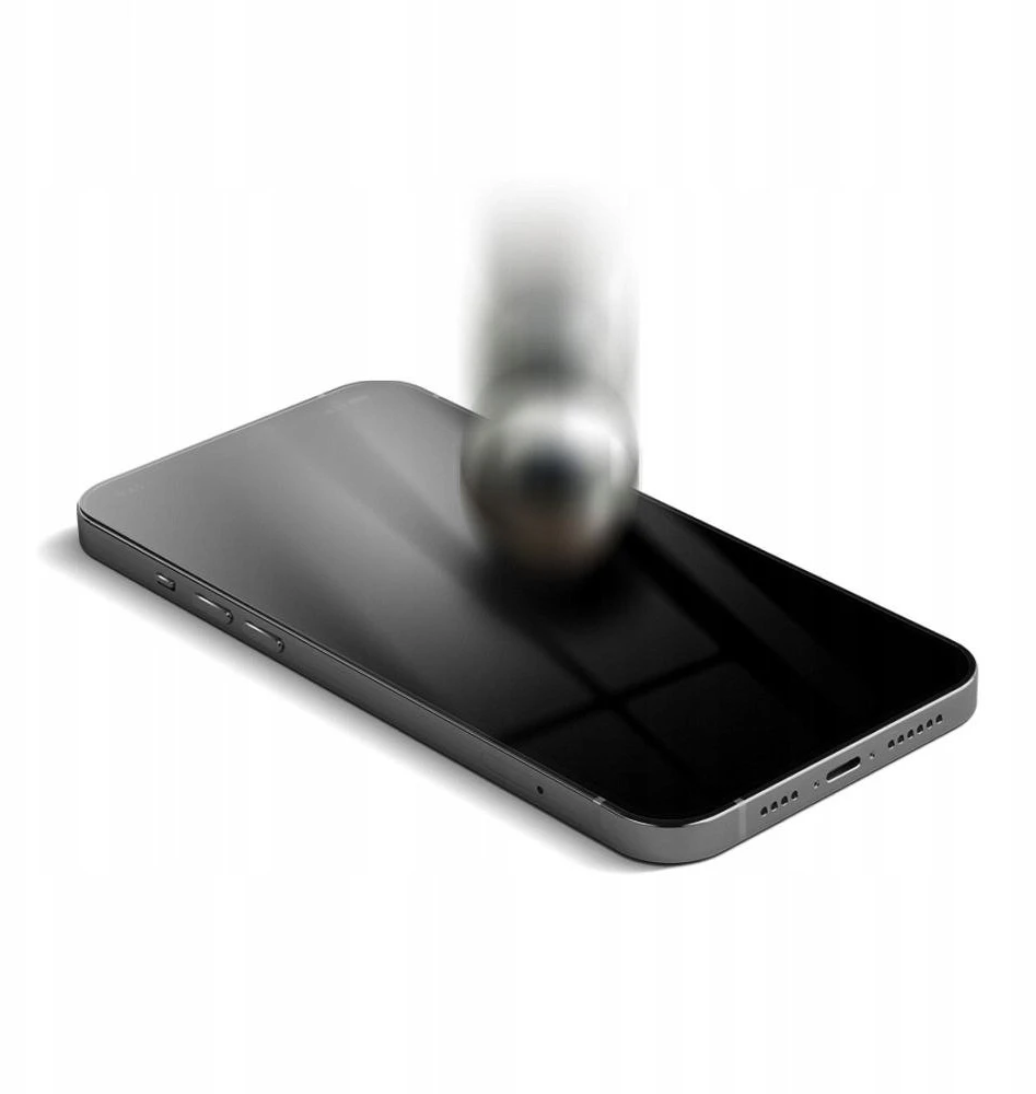 Hibridinis stiklas iPhone 16 PRO Forcell Flexible 5D juodas