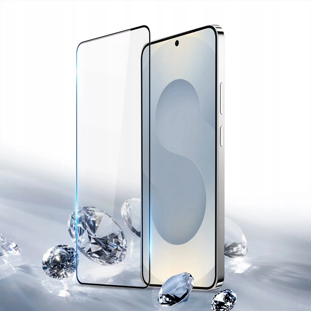 Dux Ducis Privacy apsauginis stiklas for Samsung S25 Plus - with Juodas Frame