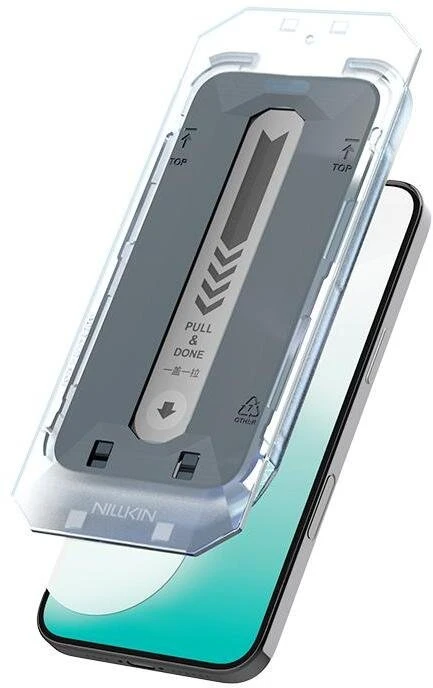 Nillkin Apsauginis stiklas 0.25mm Guardian 2.5D skirtas Apple iPhone Air juodos spalvos (su aplikatoriumi)