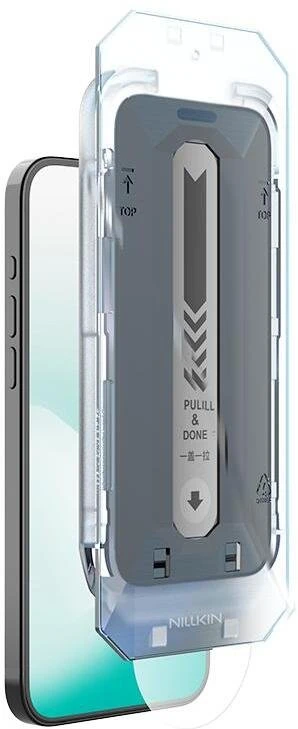 Nillkin Apsauginis stiklas 0.25mm Guardian 2.5D skirtas Apple iPhone Air juodos spalvos (su aplikatoriumi)
