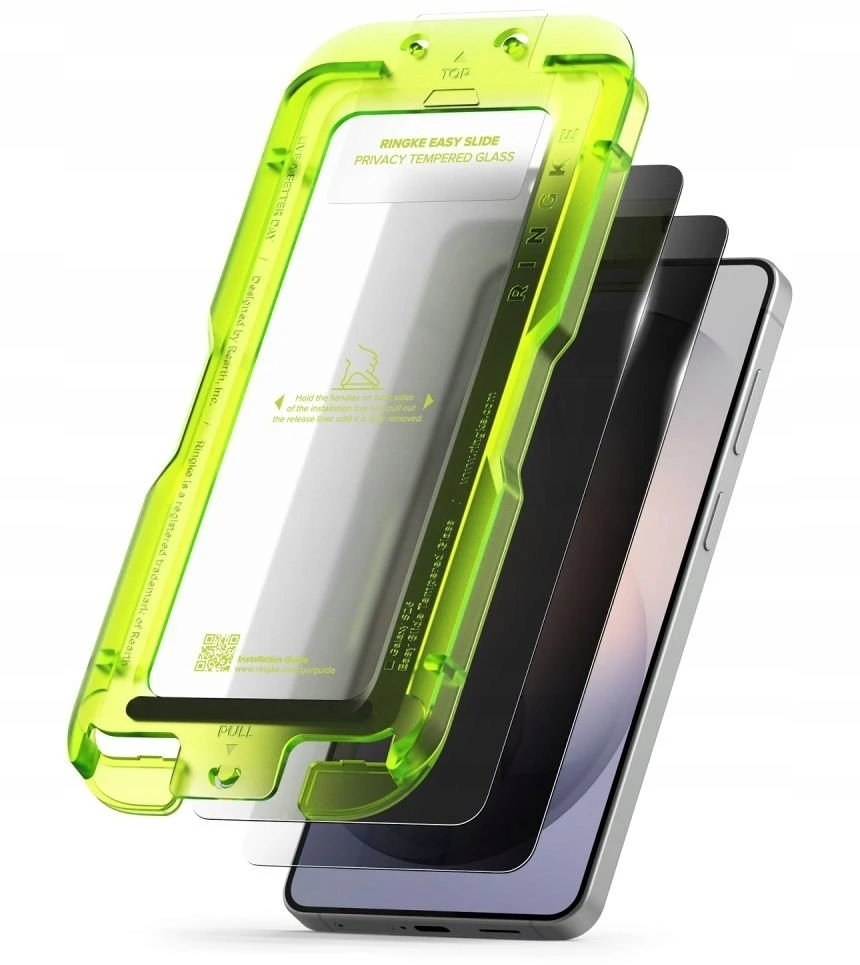 Apsauginis stiklas su privatumo filtru Ringke Easy Slide 2 vnt. Samsung Galaxy S26