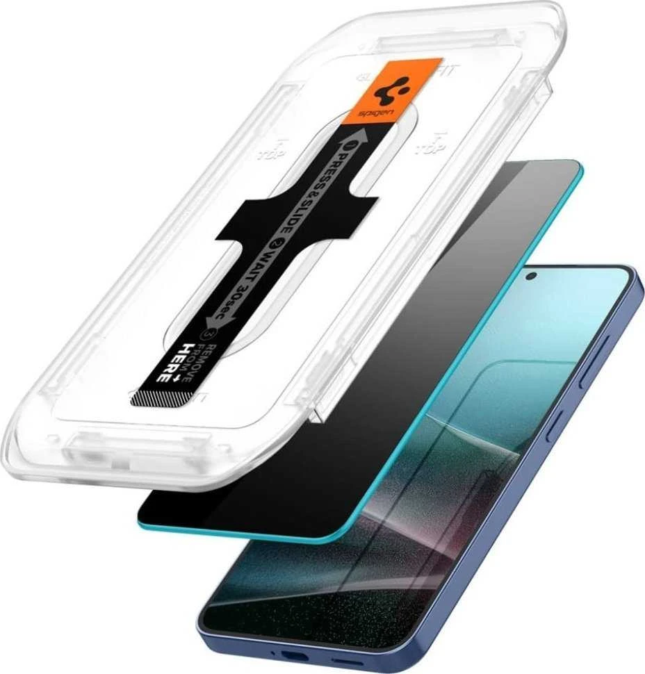 Apsauginis stiklas su privatumo filtru Spigen Glas.TR EZ FIT HD Privacy Samsung Galaxy S24 Plus 2vnt
