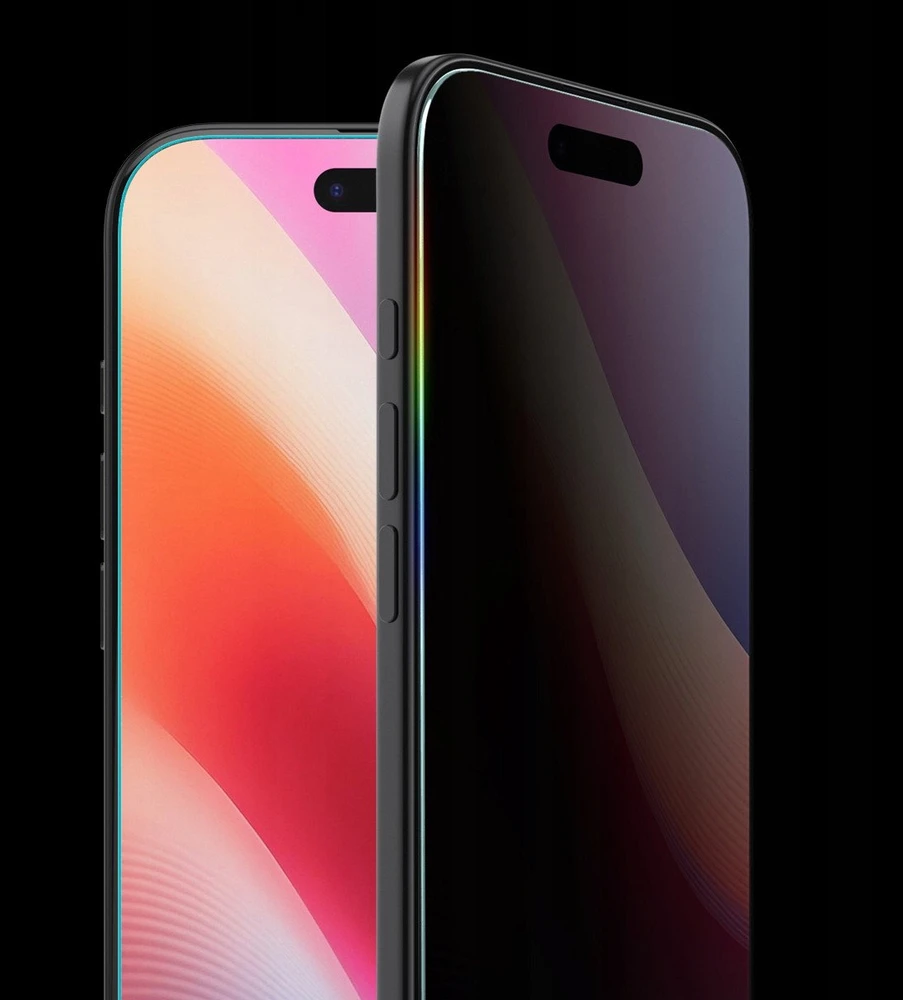 Ekrano apsauginis stiklas Spigen Glass tR EZ Fit (Privacy) 2 Pack, transparency - iPhone Air