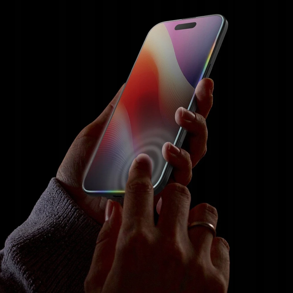 Ekrano apsauginis stiklas Spigen Glass tR EZ Fit (Privacy) 2 Pack, transparency - iPhone Air