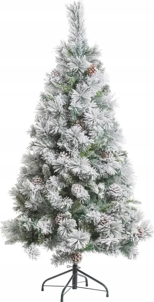 Dirbtinė eglutė su apsnigtomis šakelėmis, 150 cm