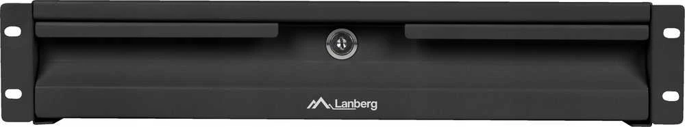 Lanberg stalčius 19" 2U 360mm juoda spintelėms