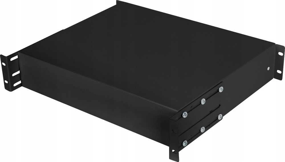 Lanberg stalčius 19" 2U 360mm juoda spintelėms