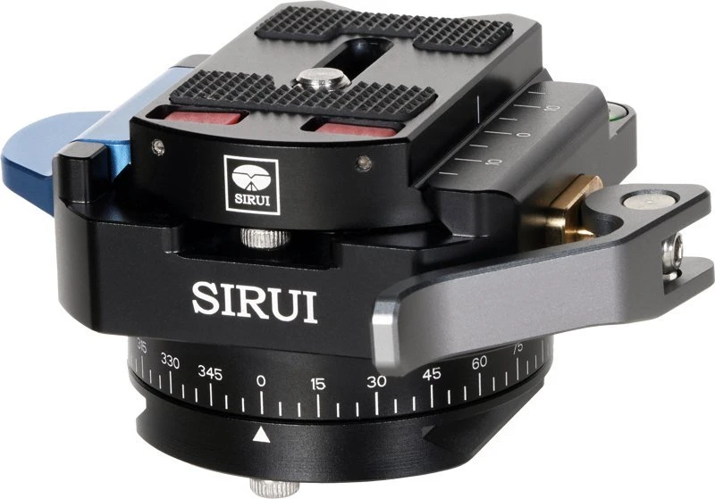 „Szybkozłączka Sirui Sirui Panorama“ greito atjungimo spaustukas su „Arca Swiss Plate QC-55P“