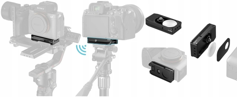 Szybkozłączka SmallRig 5422 Arca-Swiss Mount Plate for AirTag / SmartTag2 (MD5422)