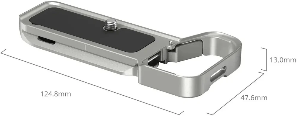 SmallRig 5482 Baseplate with Airtag Slot for Sony A7C II / A7CR Sidabrinis