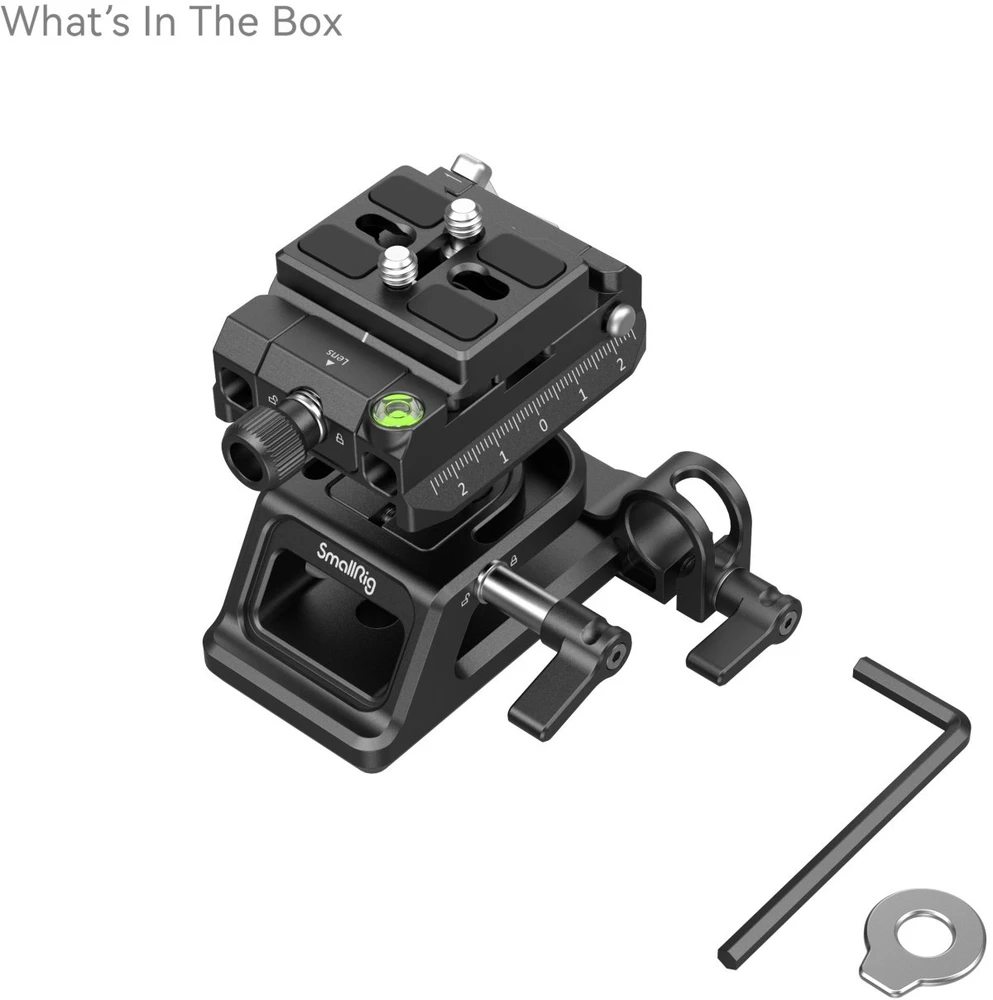 Szybkozłączka SmallRig Height adjustable Mount Plate Kit Universal ARCA & Manfrotto compatible (4233)
