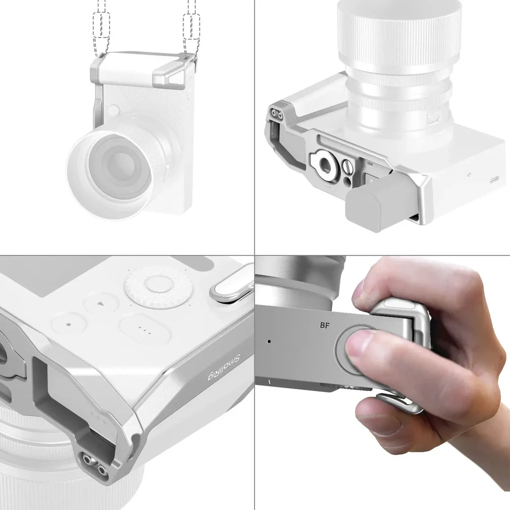 Szybkozłączka SmallRig L-Shaped Mount Plate with Handle for Sigma BF Sidabrinis (5390)