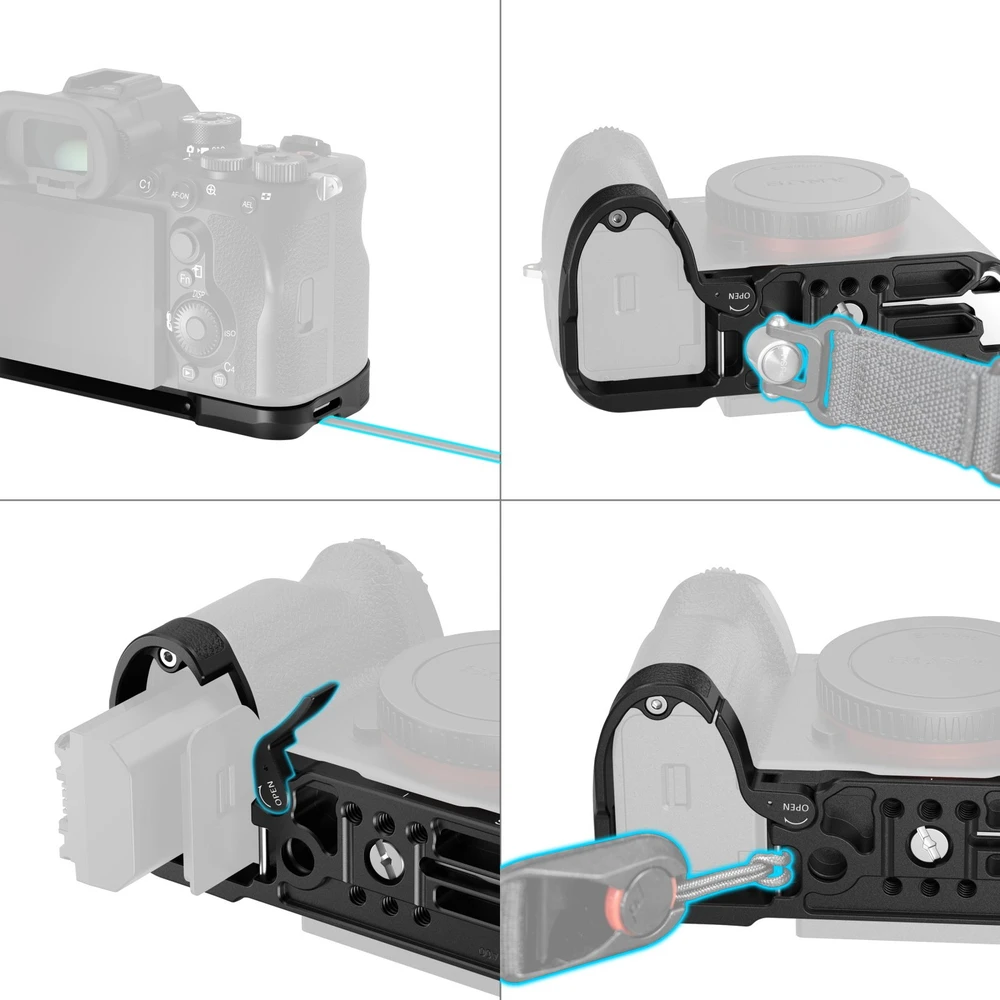 Szybkozłączka SmallRig Mount Plate for Sony Alpha 7R VI (6705)