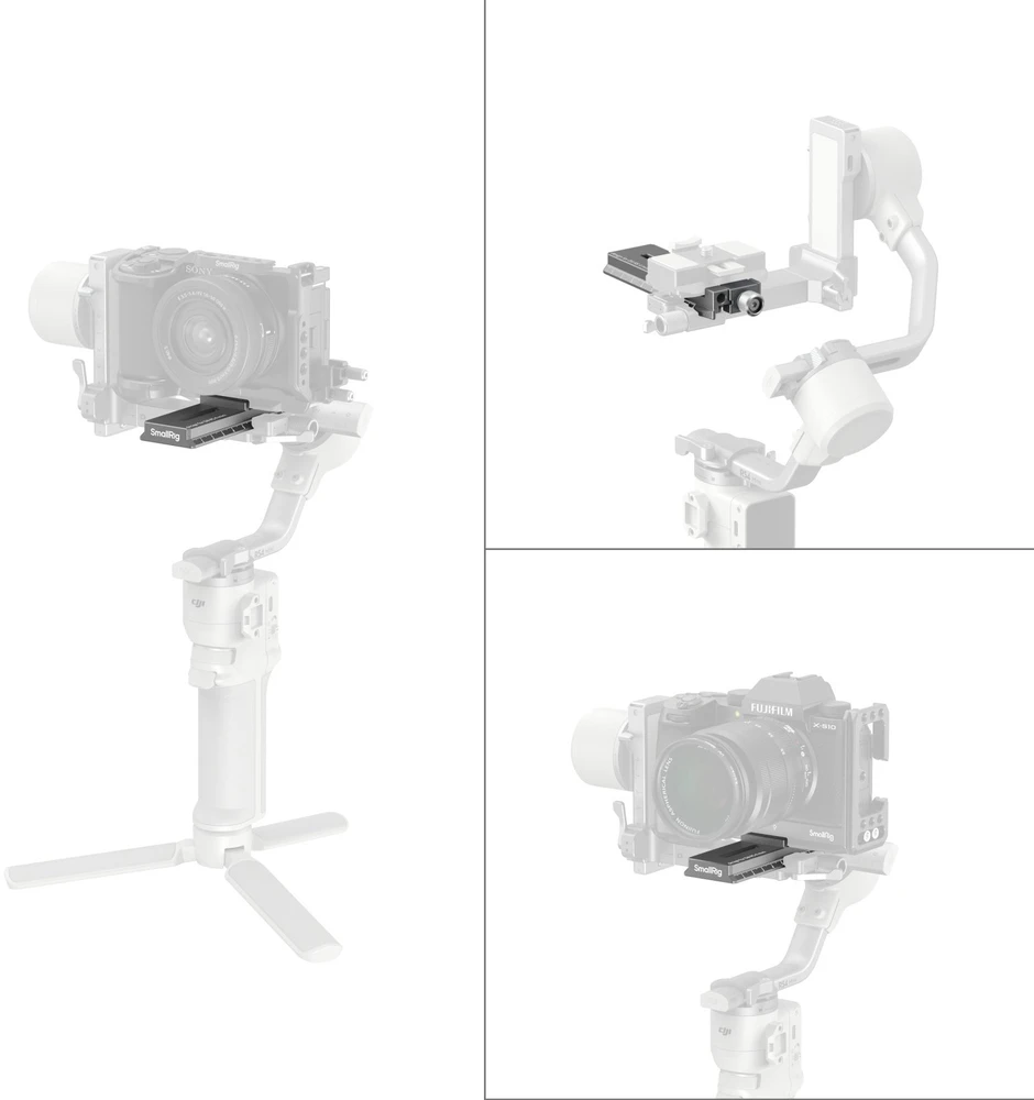 SmallRig greito atlaisvinimo plokštė DJI RS 4 Mini (5336)