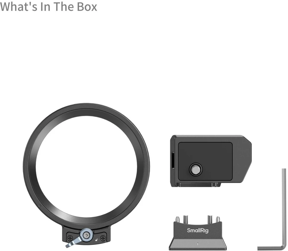 SmallRig 4702 Rotatable Horizontal-to-Vertical Mount Plate Kit for LUMIX S5 II / S5 IIX / G9 II