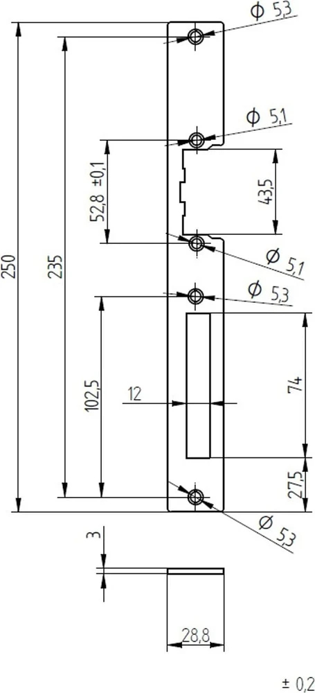 TST PLOKŠTELĖ SZZ-30