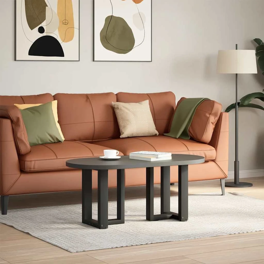 Kavos staliuko kojelės, T formos, 2 vnt., juodos, 28x25x(42-43) cm, plienas