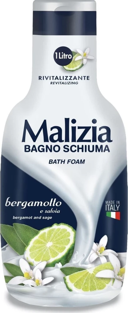 None Vonios putos MALIZIA Bergamot & Sage, 1000 ml