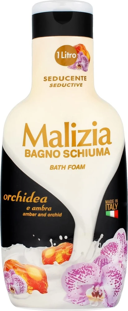 Vonios putos MALIZIA Amber & Orchid, 1000 ml