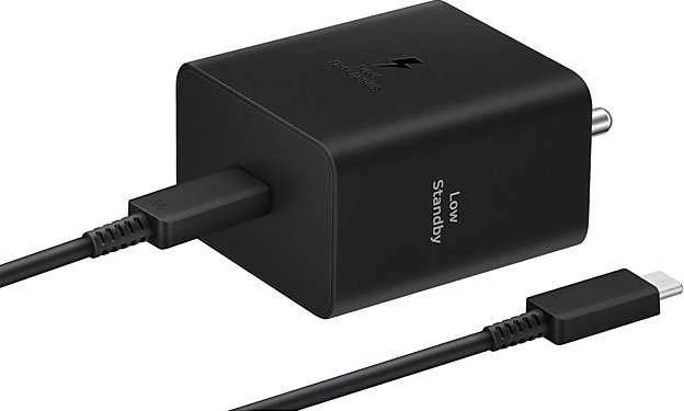 Samsung PD 45W Type-C sieninis pakrovėjas (be laido) Juodas