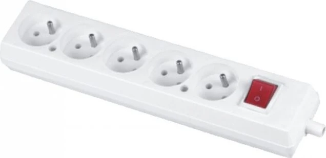 TAAJ GN-570WS LIZDAS 5X 2P+Z 16A ŠVIEČIAMAS - GN-570WS