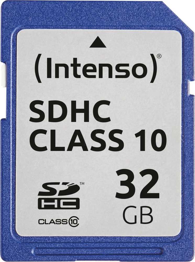 Atminties kortelė Karta Intenso SDHC 32 GB Class 10 (3411480)
